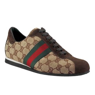 Brun Gucci Espadrilles Espadrilles Avec Signature Web Pas Chere